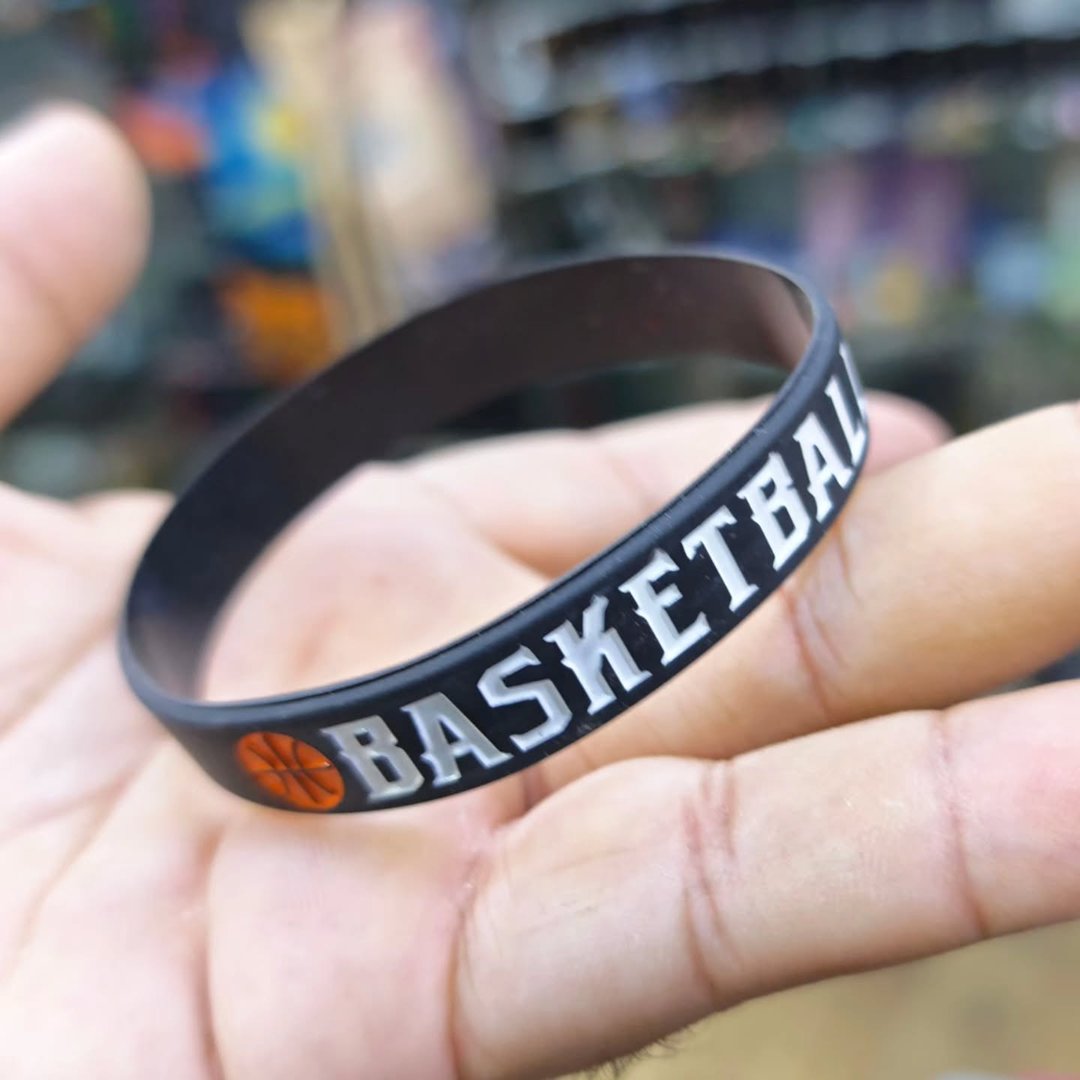 Basketball Believe Greatness Silicone Bracelet - Bracelet