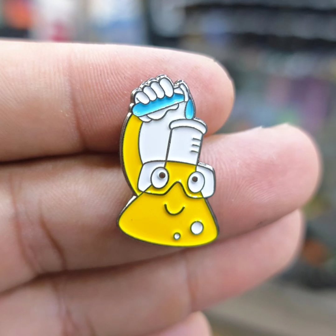 Science Labo Pins - Metal Pins