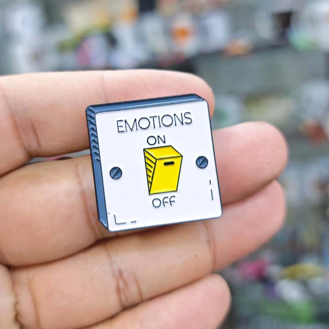Emotions On Off Pins - Metal Pins