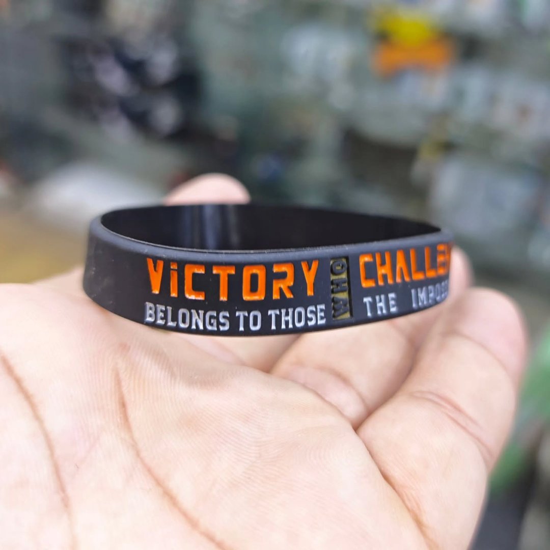 Victory Challenge Basketball Silicone Bracelet - Bracelet