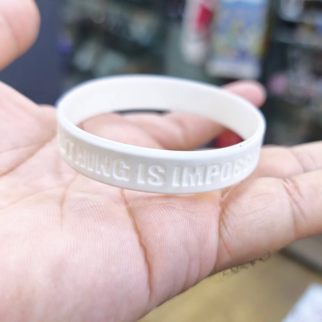 Nothing Is Impossible Silicone Bracelet - Bracelet