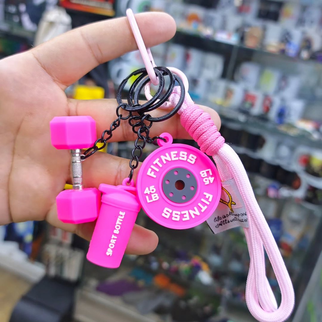 Bodybuilding Keychain - Keychain