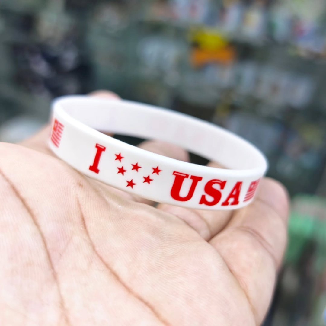 I Love USA Silicone Bracelet - Bracelet