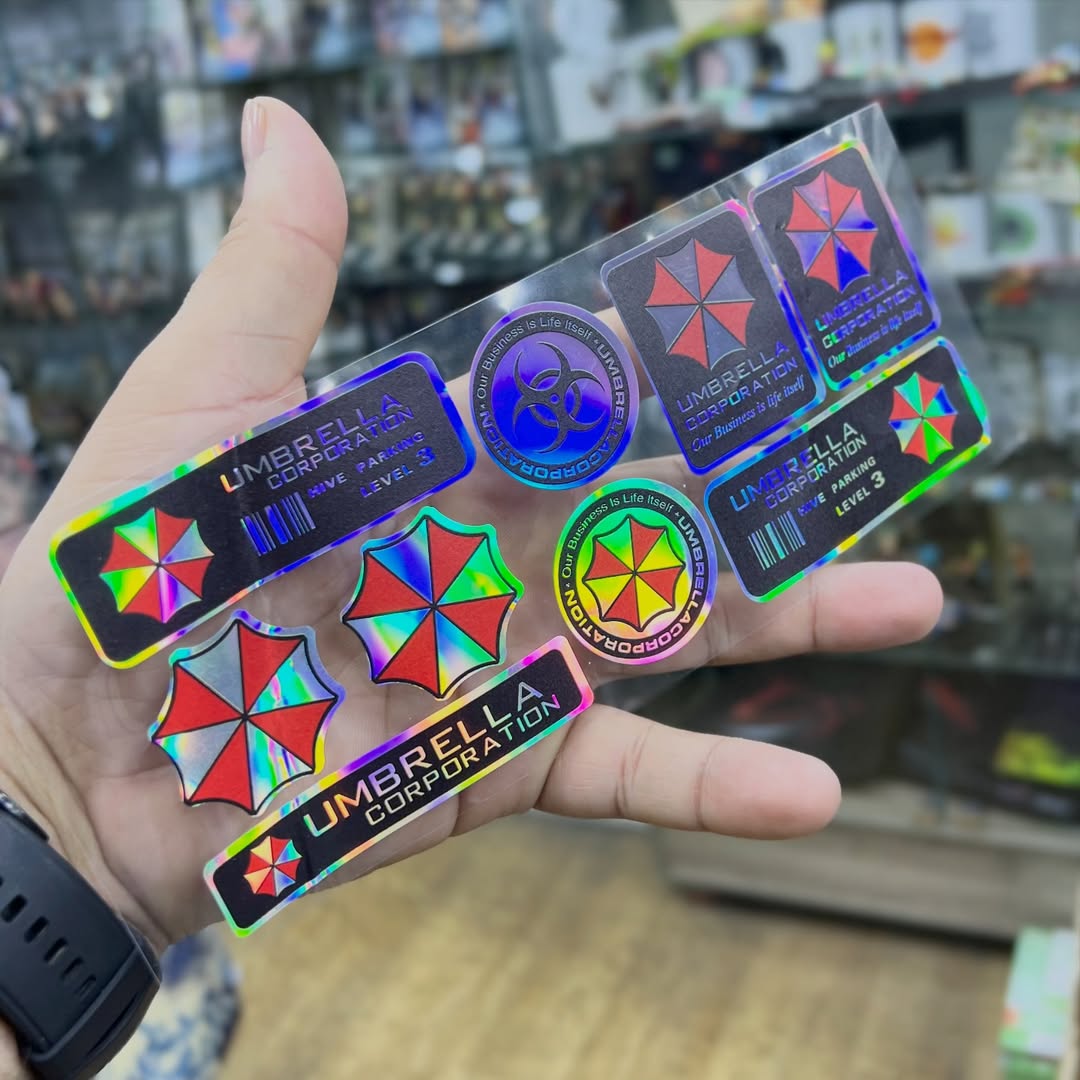 Resident Evil Umbrella Corporation Sticker Pack - Stickers