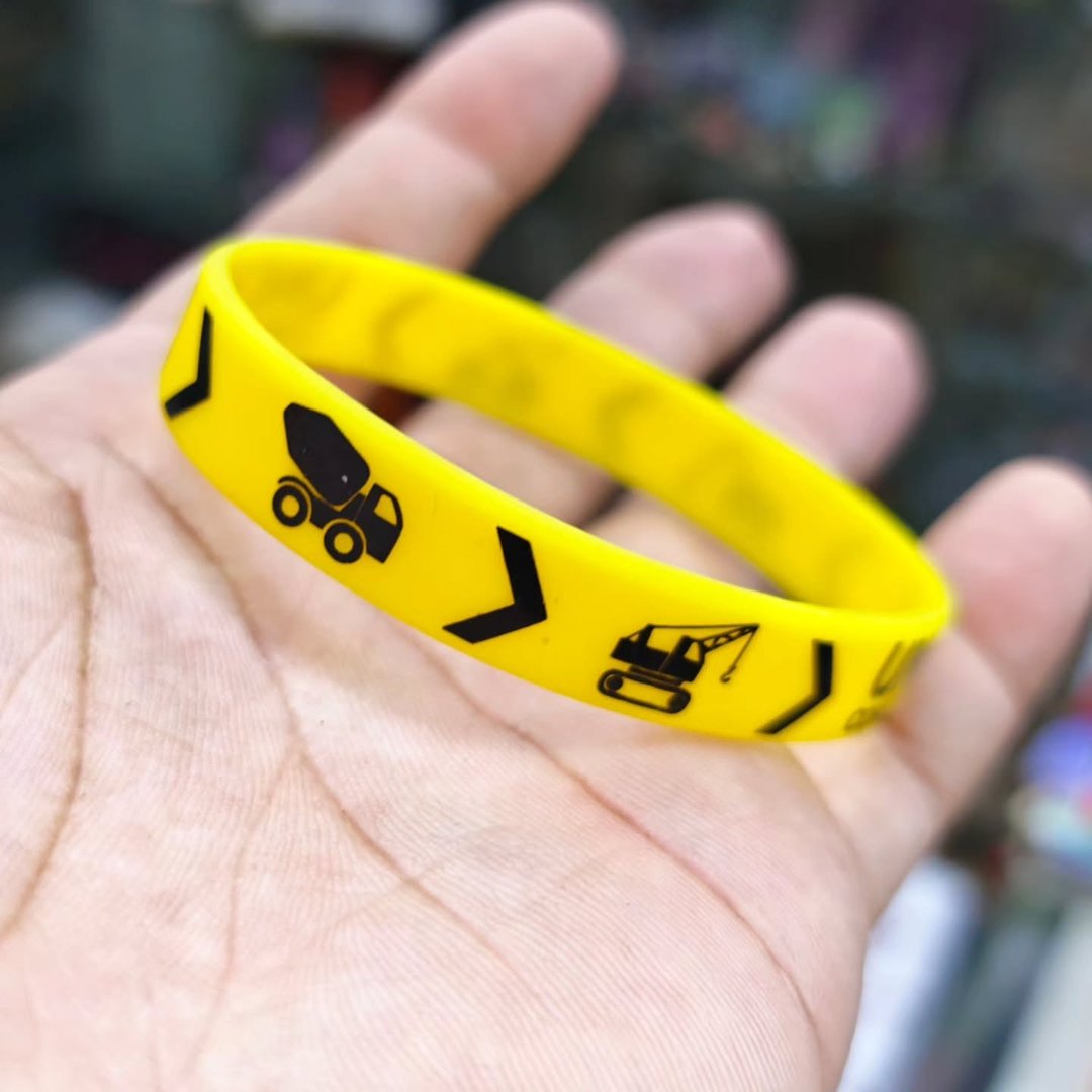 Dig In Construction Silicone Bracelet - Bracelet