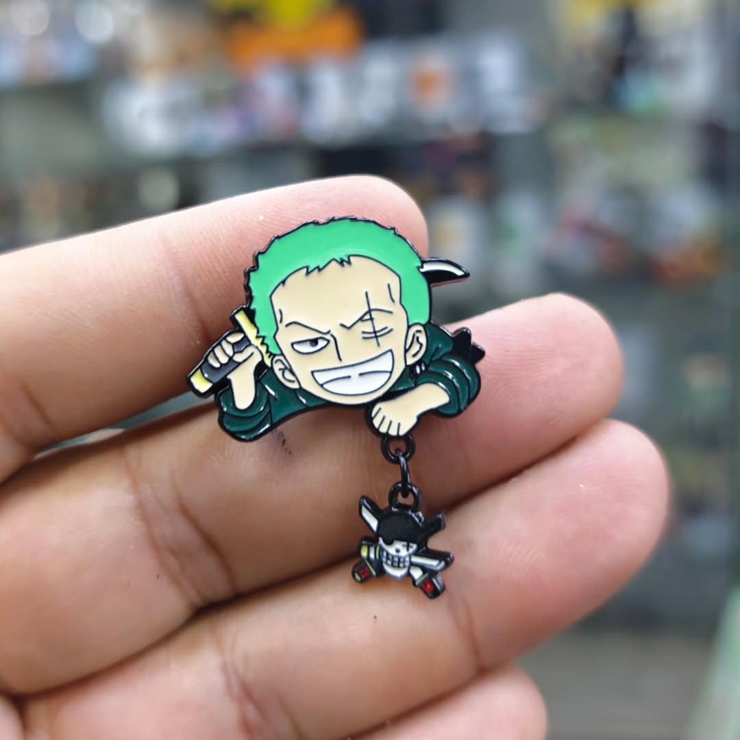 One Piece Zoro Pins - Metal Pins