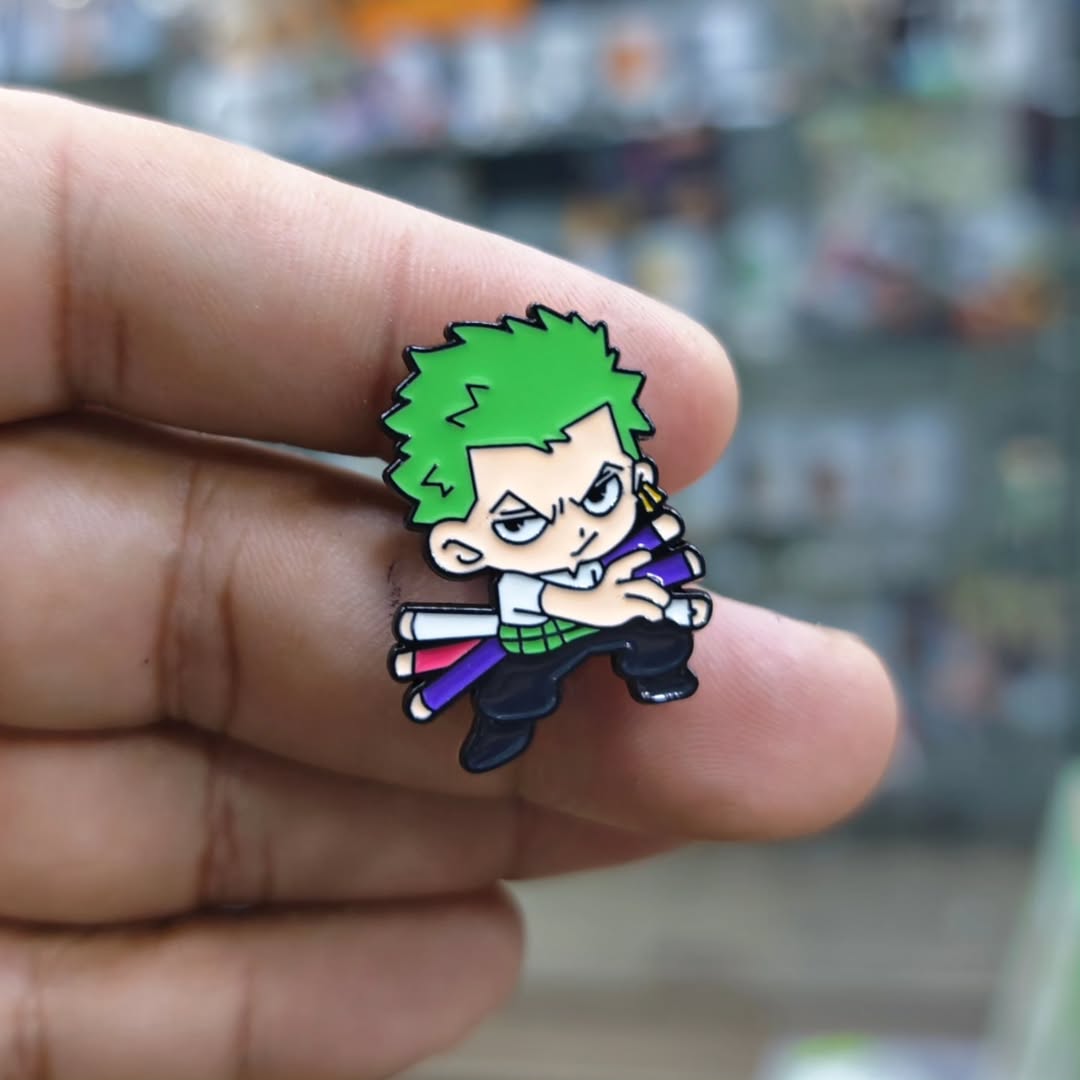 One Piece Zoro Pins - Metal Pins