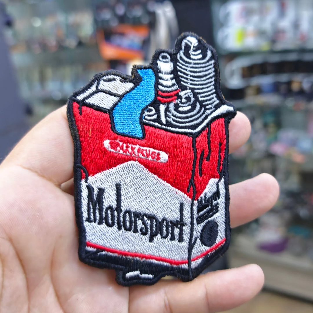 Embroidered Patch Motorsport 110x65 CM - Embroidered Patch