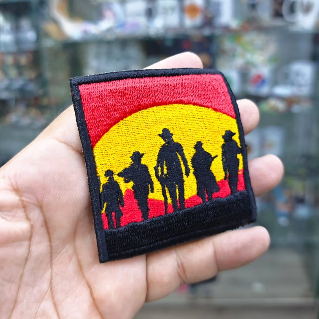 Embroidered Patch Red Dead Redemption 75 x 80 MM - Embroidered Patch