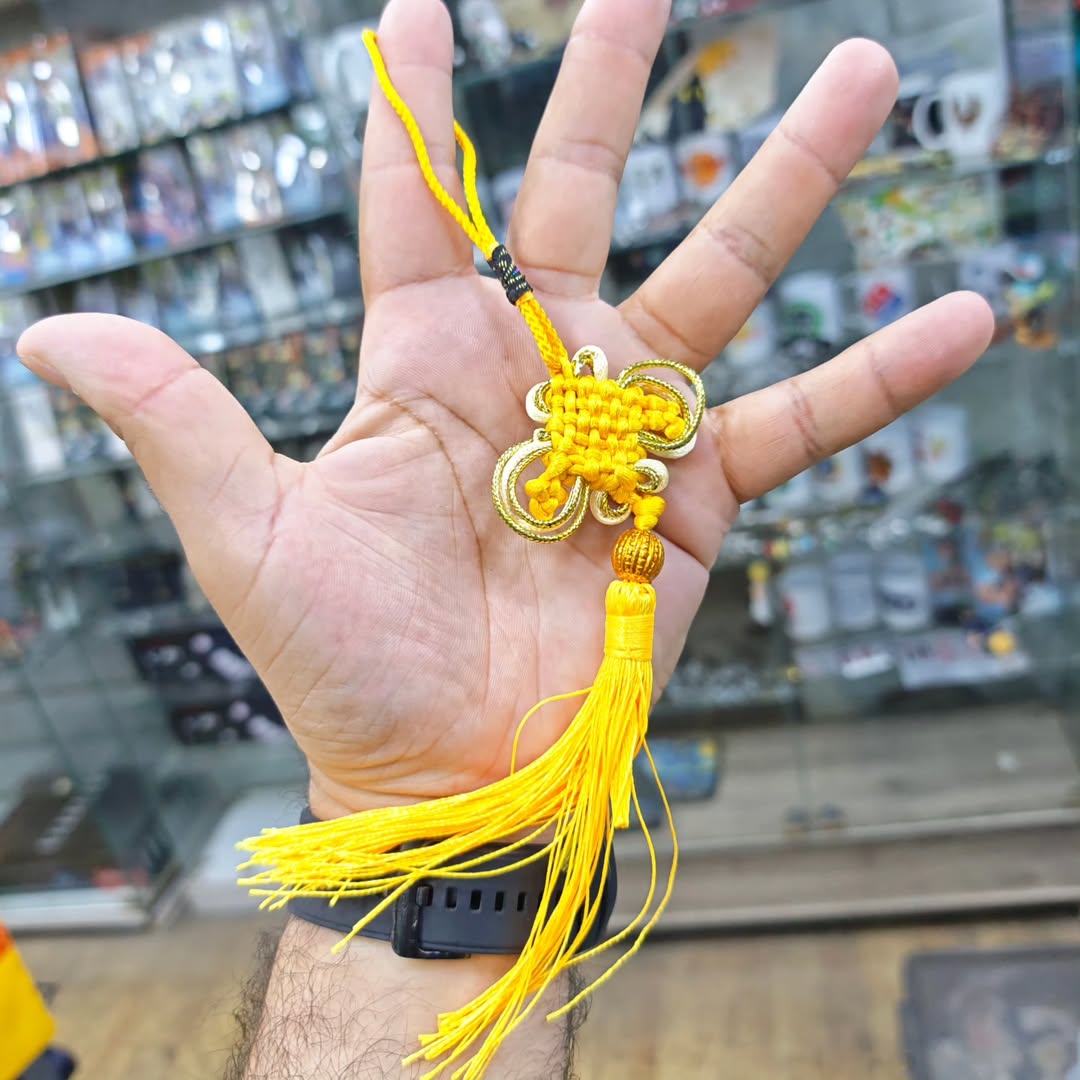 Chinese Pom Poms - Keychain