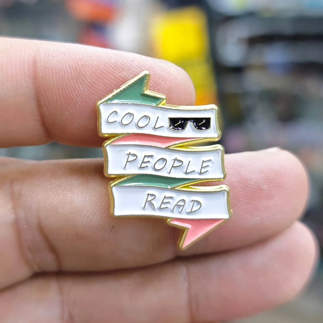 Cool People Read Pins - Metal Pins