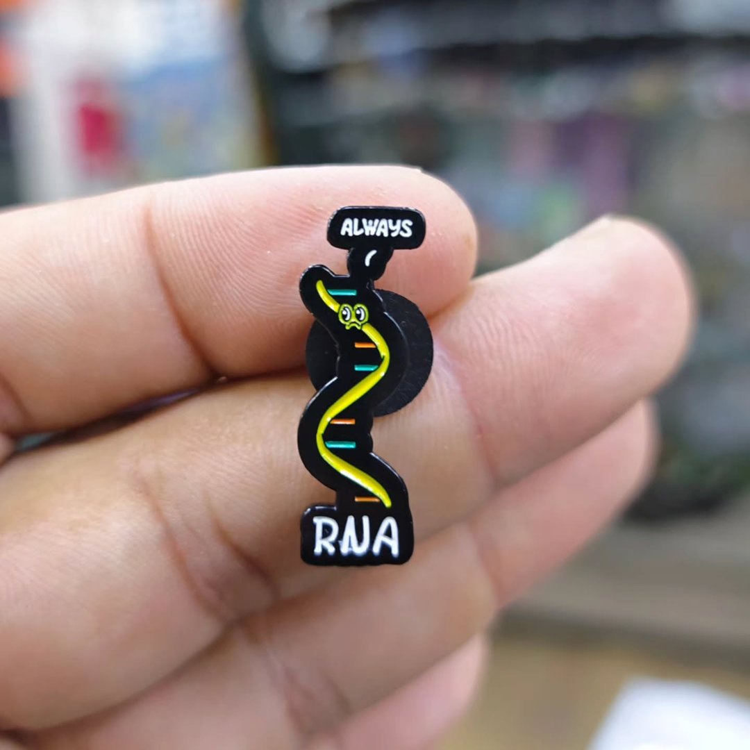 Science RNA Pins - Metal Pins