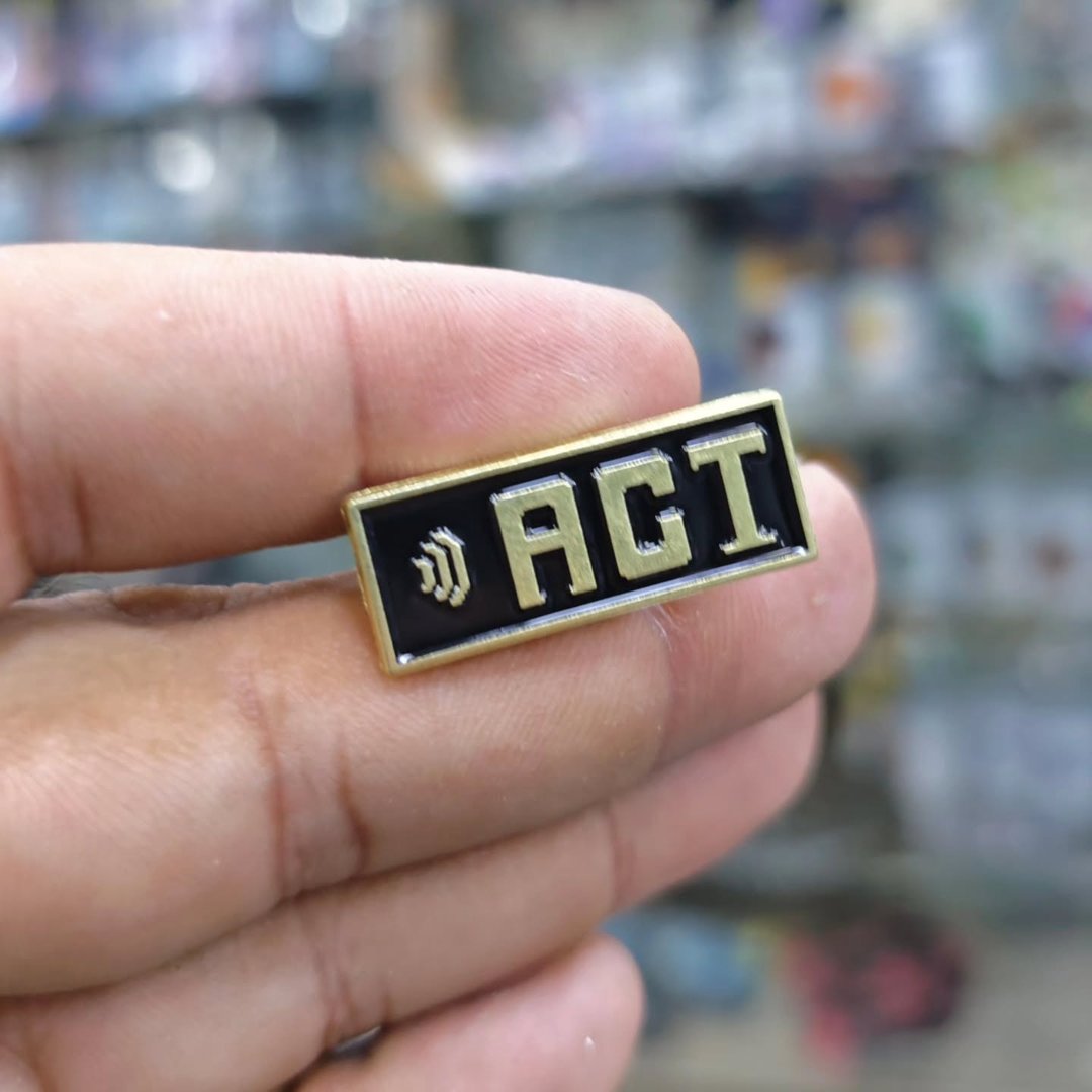 Gaming Act Pins - Metal Pins