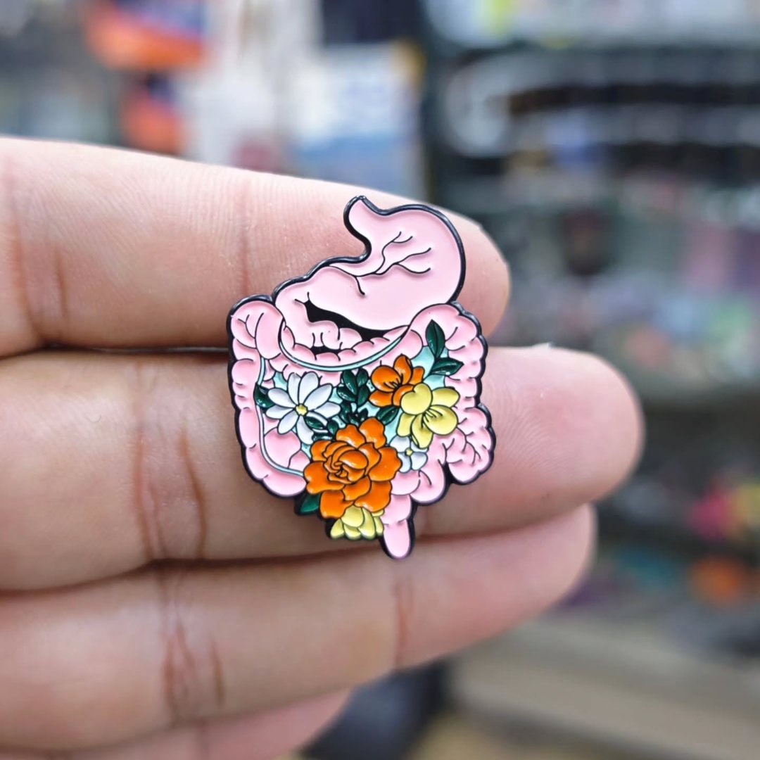 Stomach Pins - Metal Pins