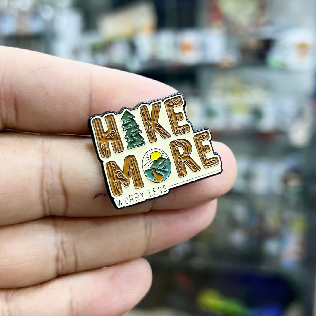 Hike More Travel Pins - Metal Pins