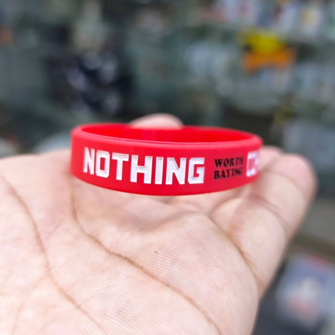 Nothing Comes Easy Silicone Bracelet - Bracelet