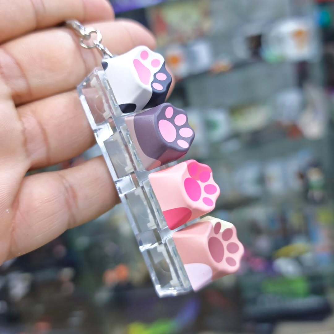 Anti Stress Keyboard Keychain - Keychain