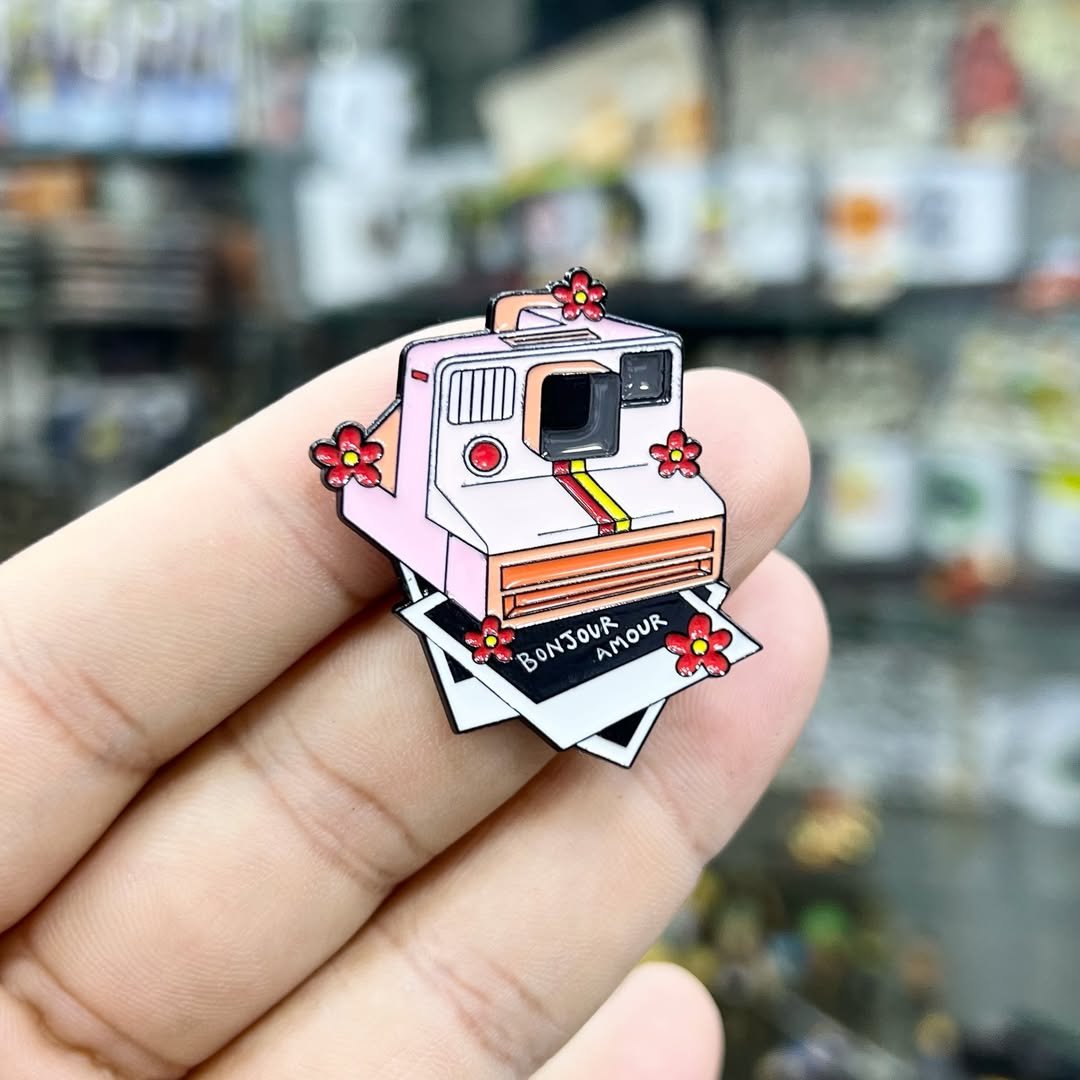 Polaroid Camera Pins - Metal Pins