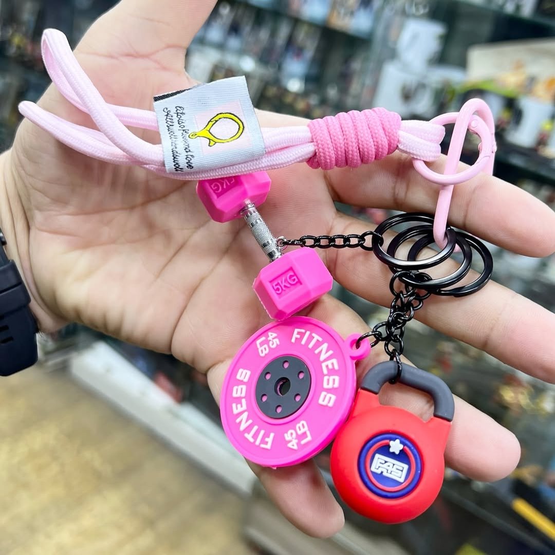 Bodybuilding Keychain - Keychain