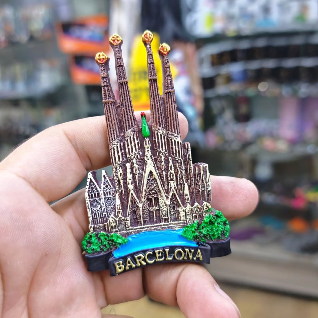 Barcelona Refrigerator Magnet - Refrigerator Magnet