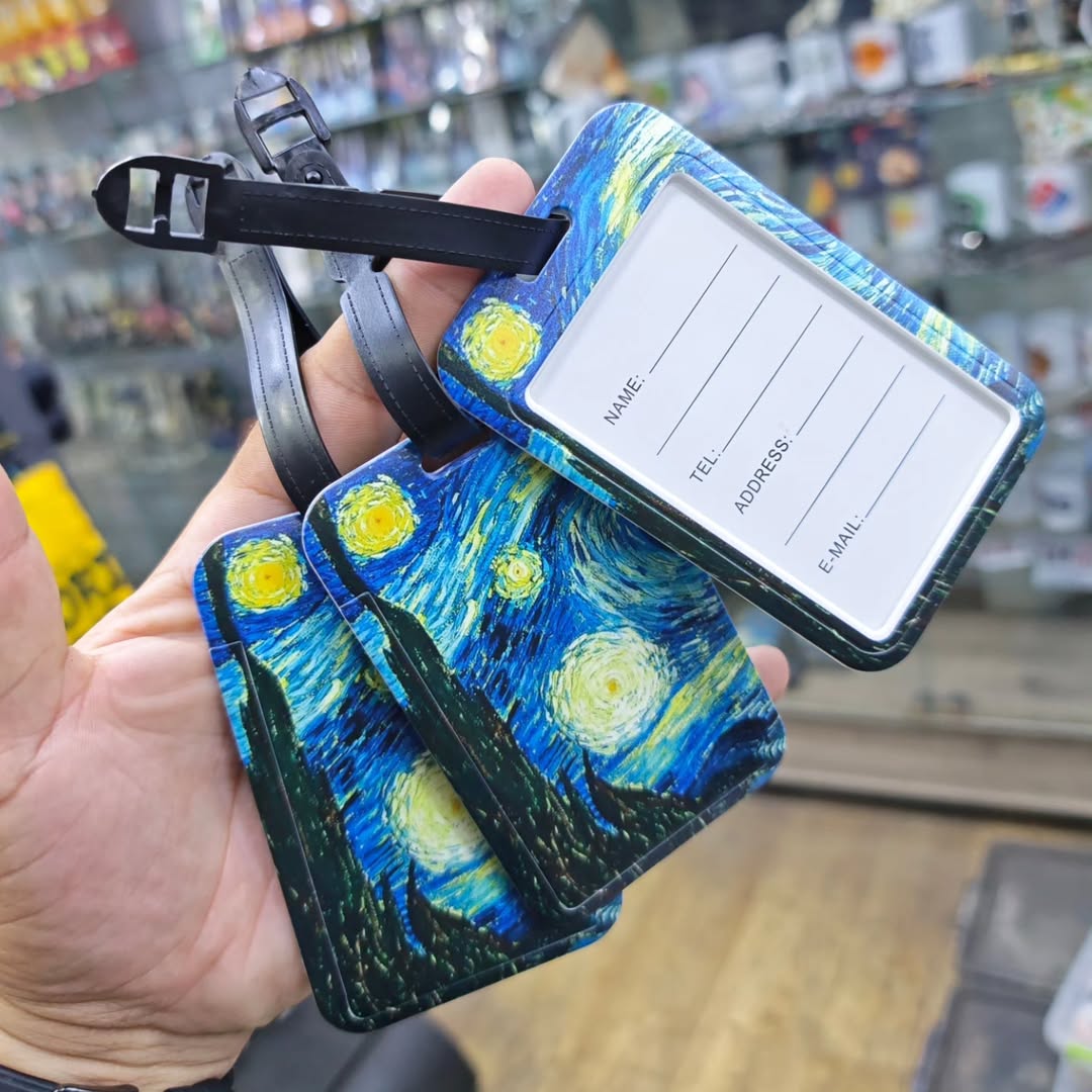 Van Gogh Luggage Tag - Badge Holder