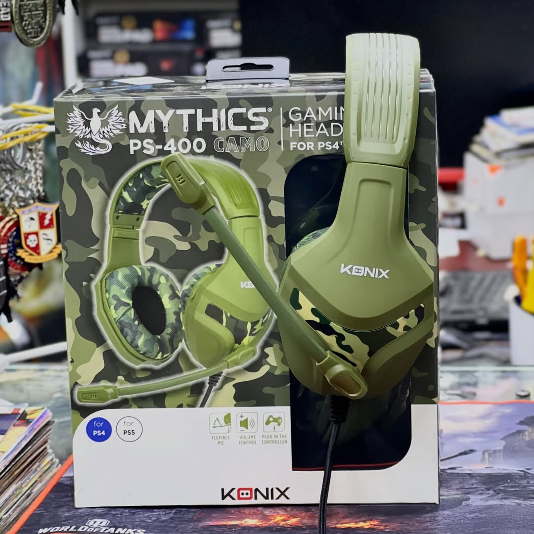 Konix PS-400 Camo Gaming Headset - Gaming Headset