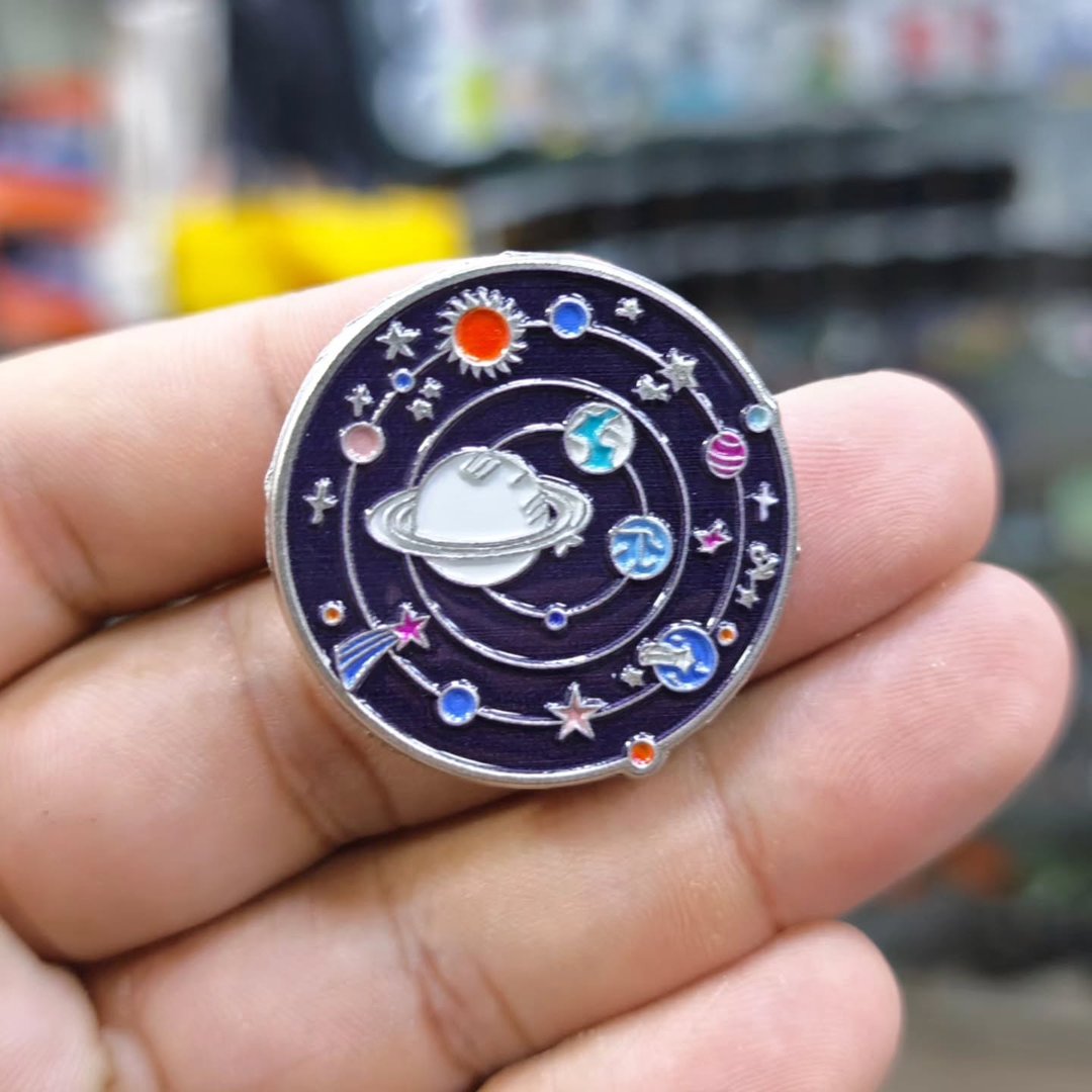 Space Pins - Metal Pins