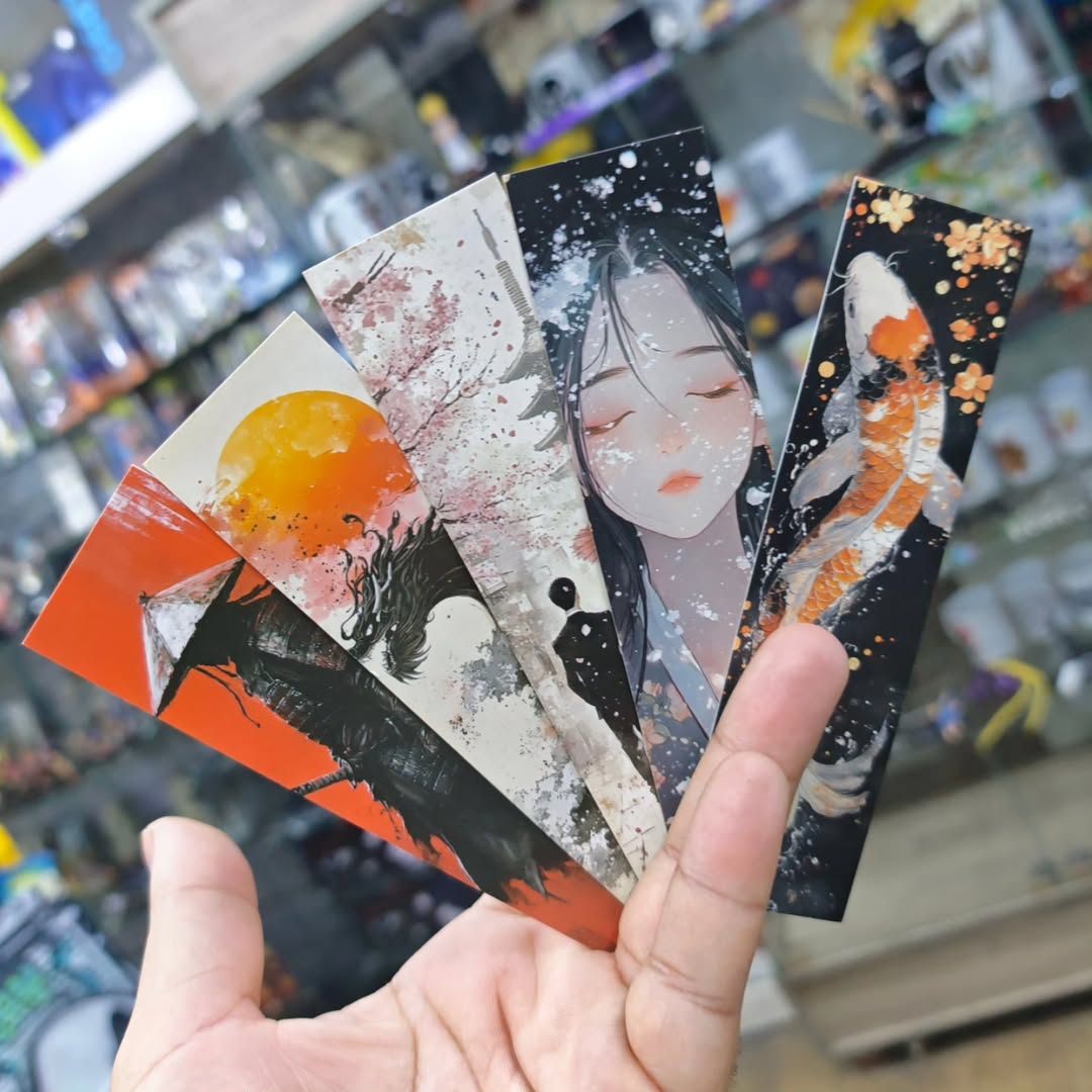 Pack of 32 Japanese Bookmarks - Bookmark