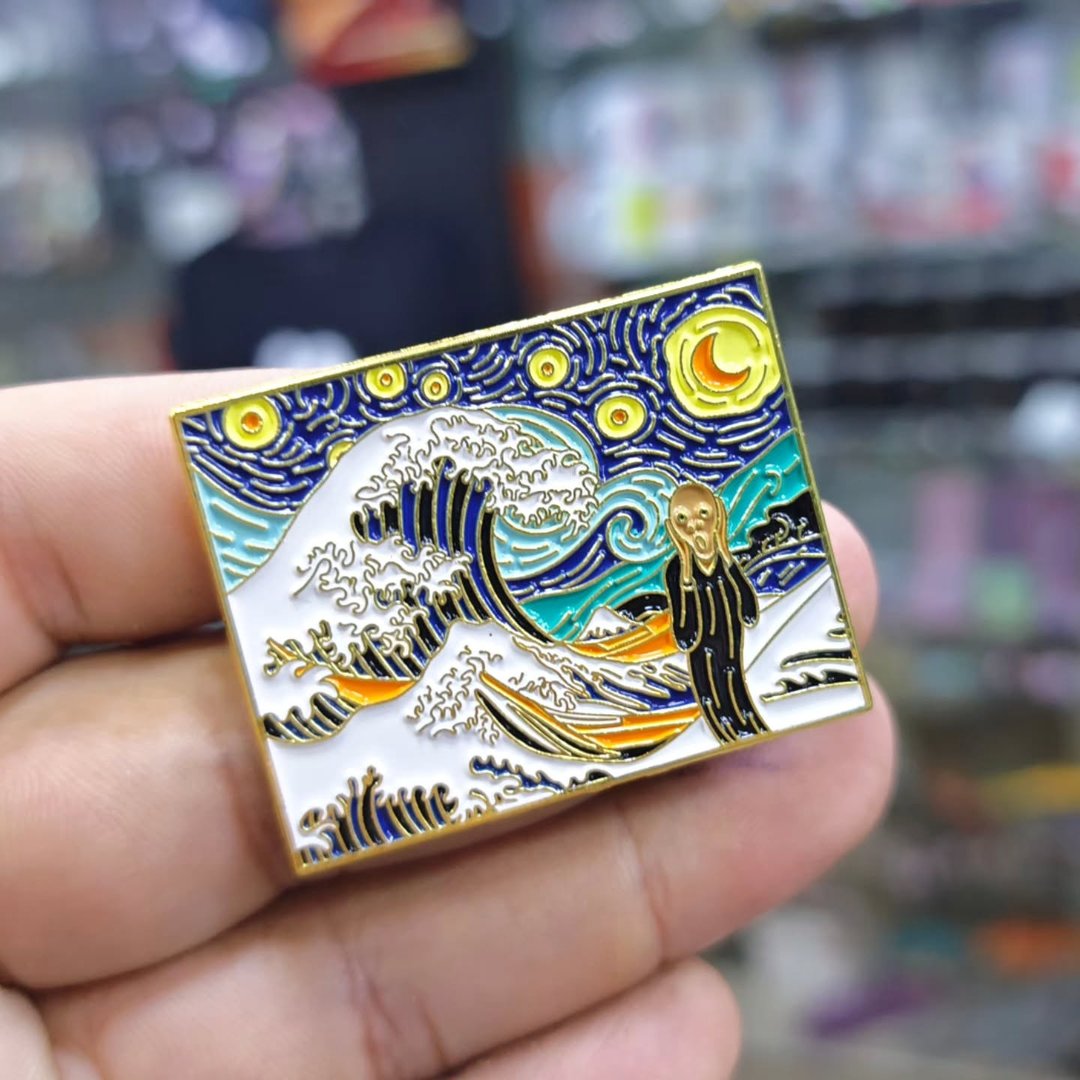 Art Tableau Pins - Metal Pins