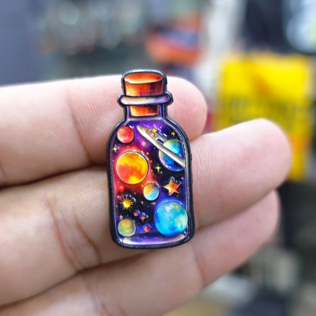 Space Pins - Metal Pins