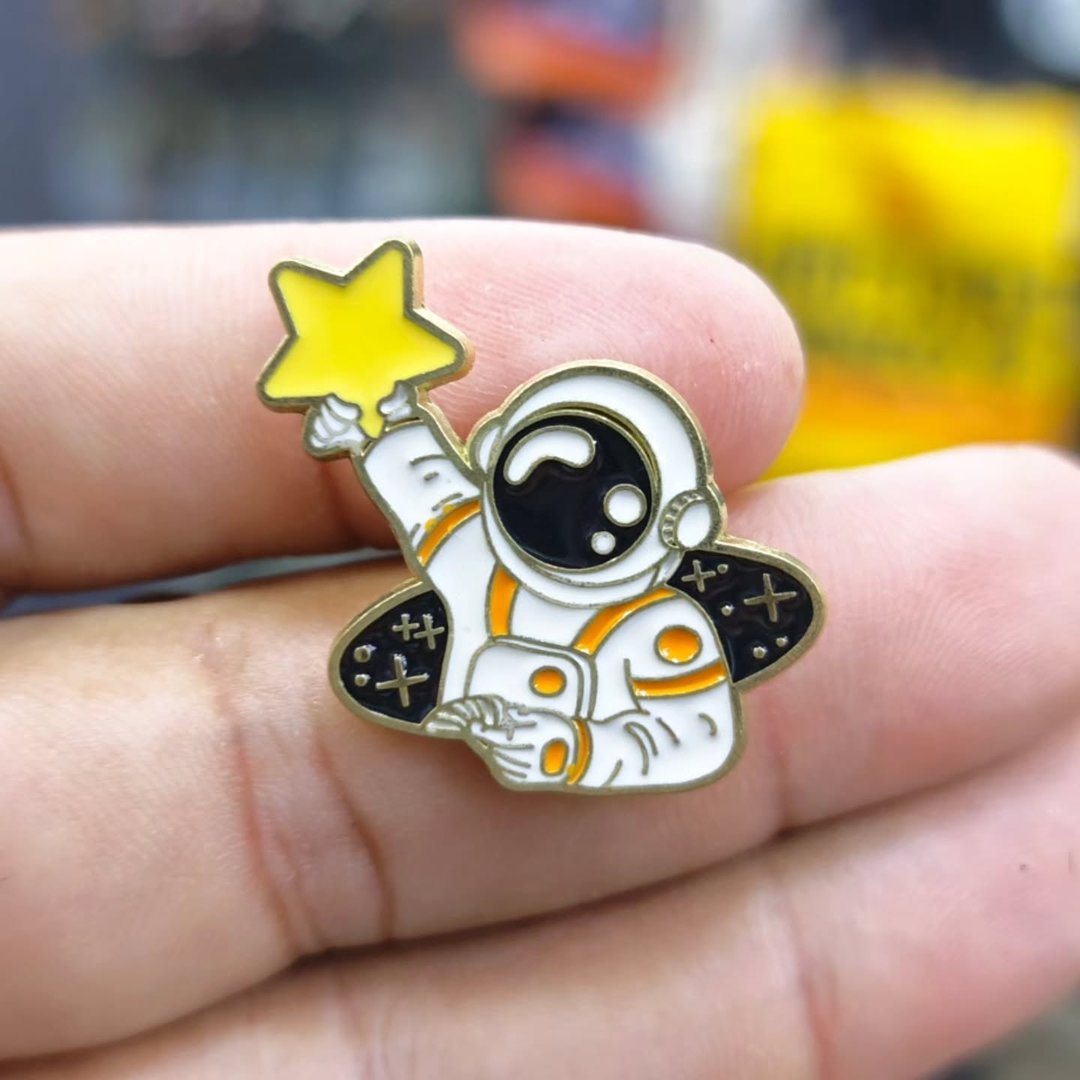 Space Pins - Metal Pins