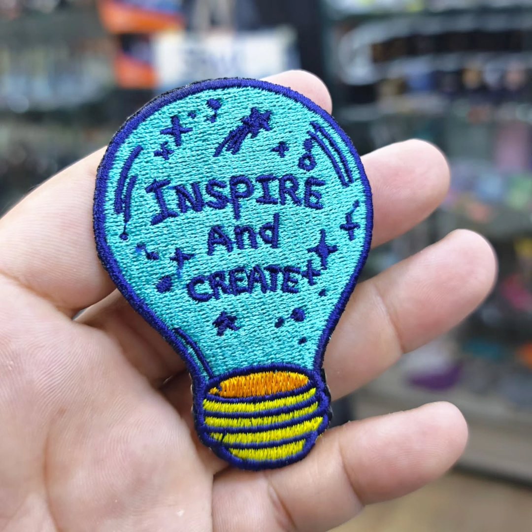 Embroidered Patch Inspire And Create 55x80 CM - Embroidered Patch