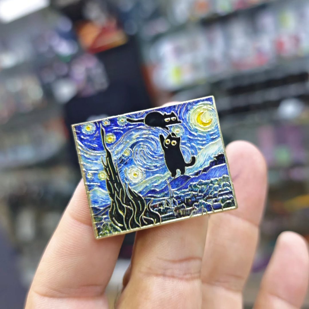 Van Gogh Pins - Metal Pins