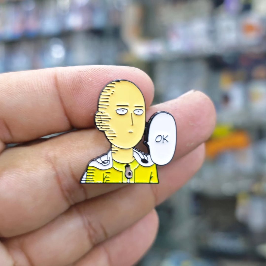 One Punch Man Pins - Metal Pins