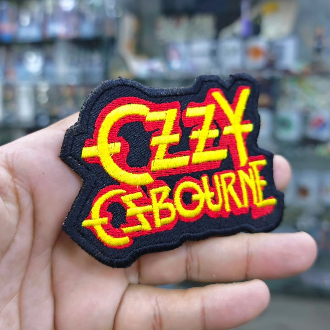 Embroidered Patch Pzzy Ozbourne 95 x 70 MM - Embroidered Patch
