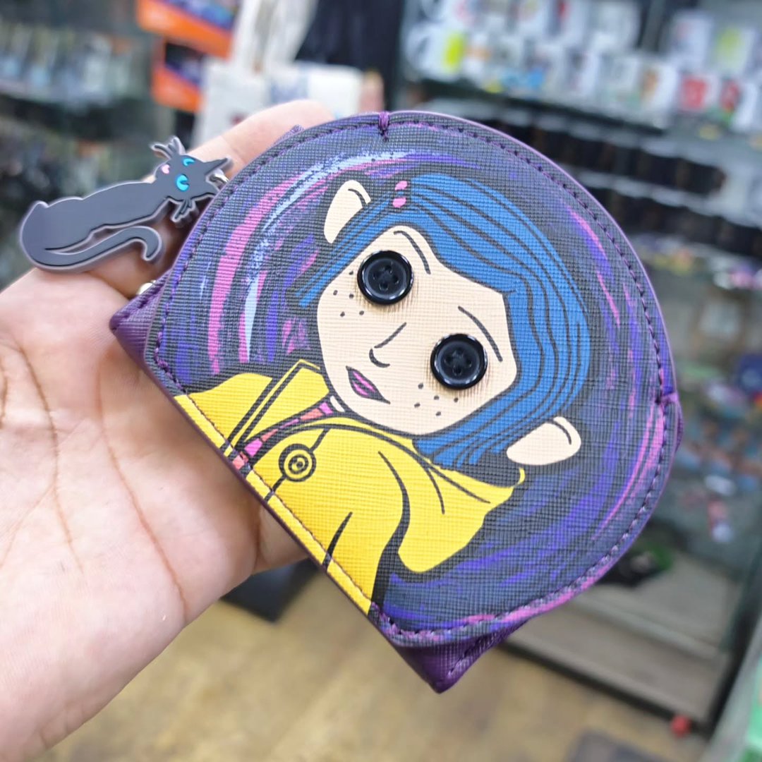 Coraline Doll Cat Wallet - Wallet