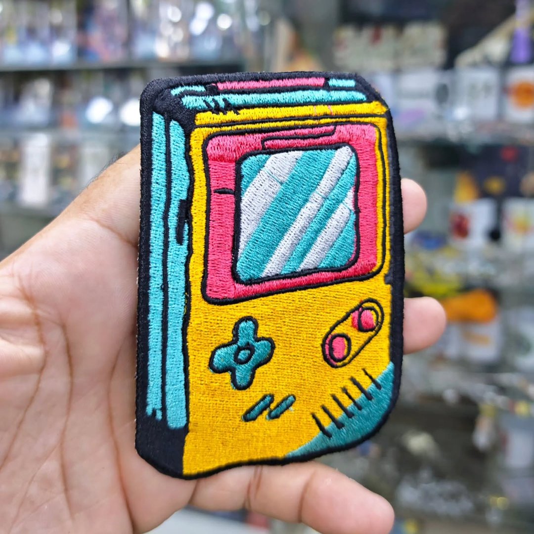 Embroidered Patch Game Boy Color 80 x 110 MM - Embroidered Patch