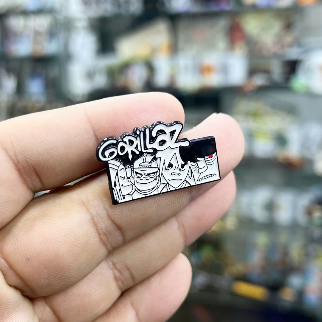 Gorillaz Pins - Metal Pins