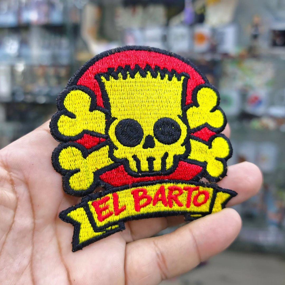 Embroidered Patch Simpsons 85 x 90 MM - Embroidered Patch