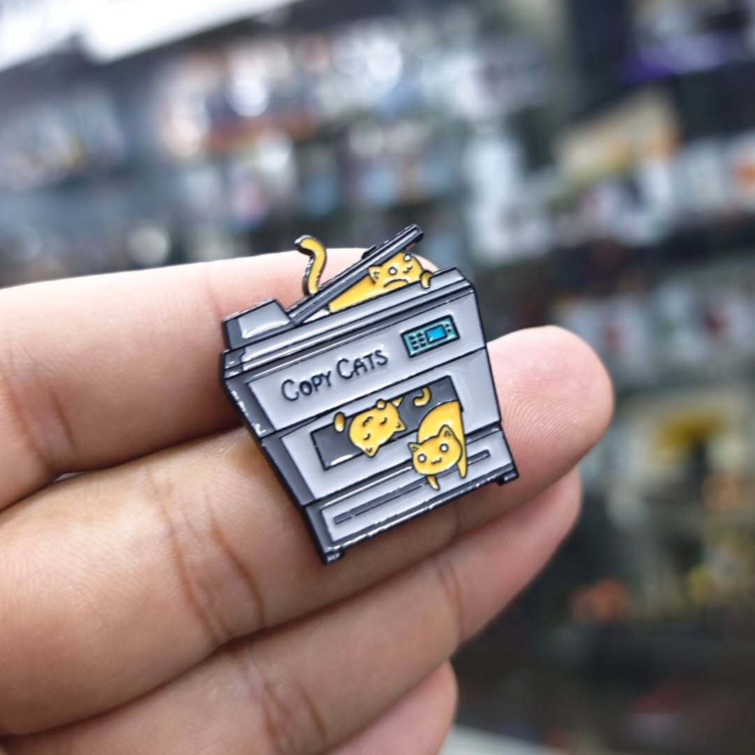Copy Cats Pins - Metal Pins