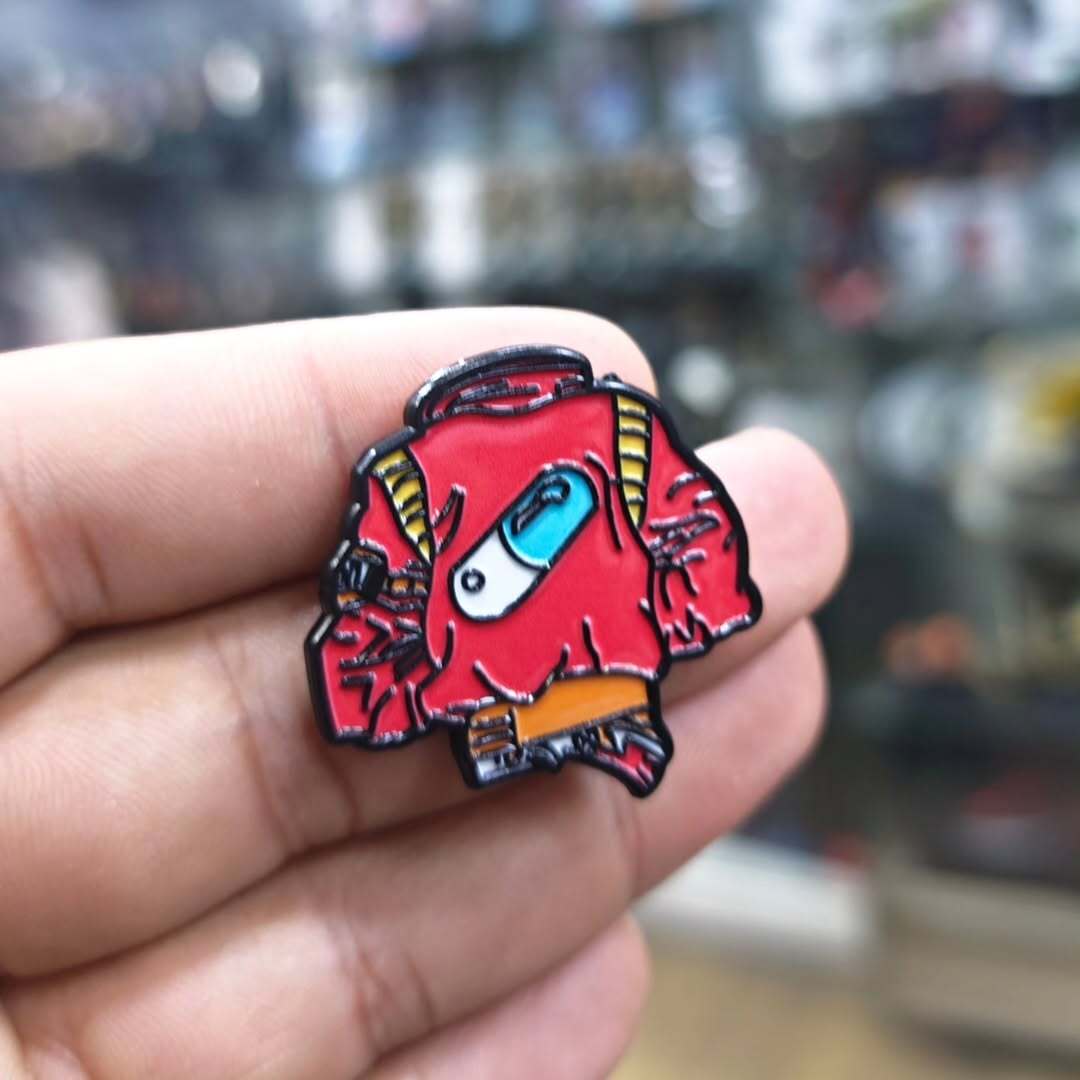 Vest Red Medical - Metal Pins