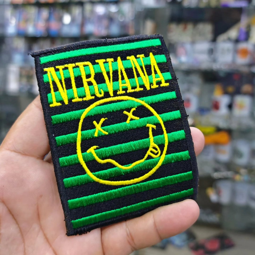 Embroidered Patch Nirvana 105 x 80 MM - Embroidered Patch