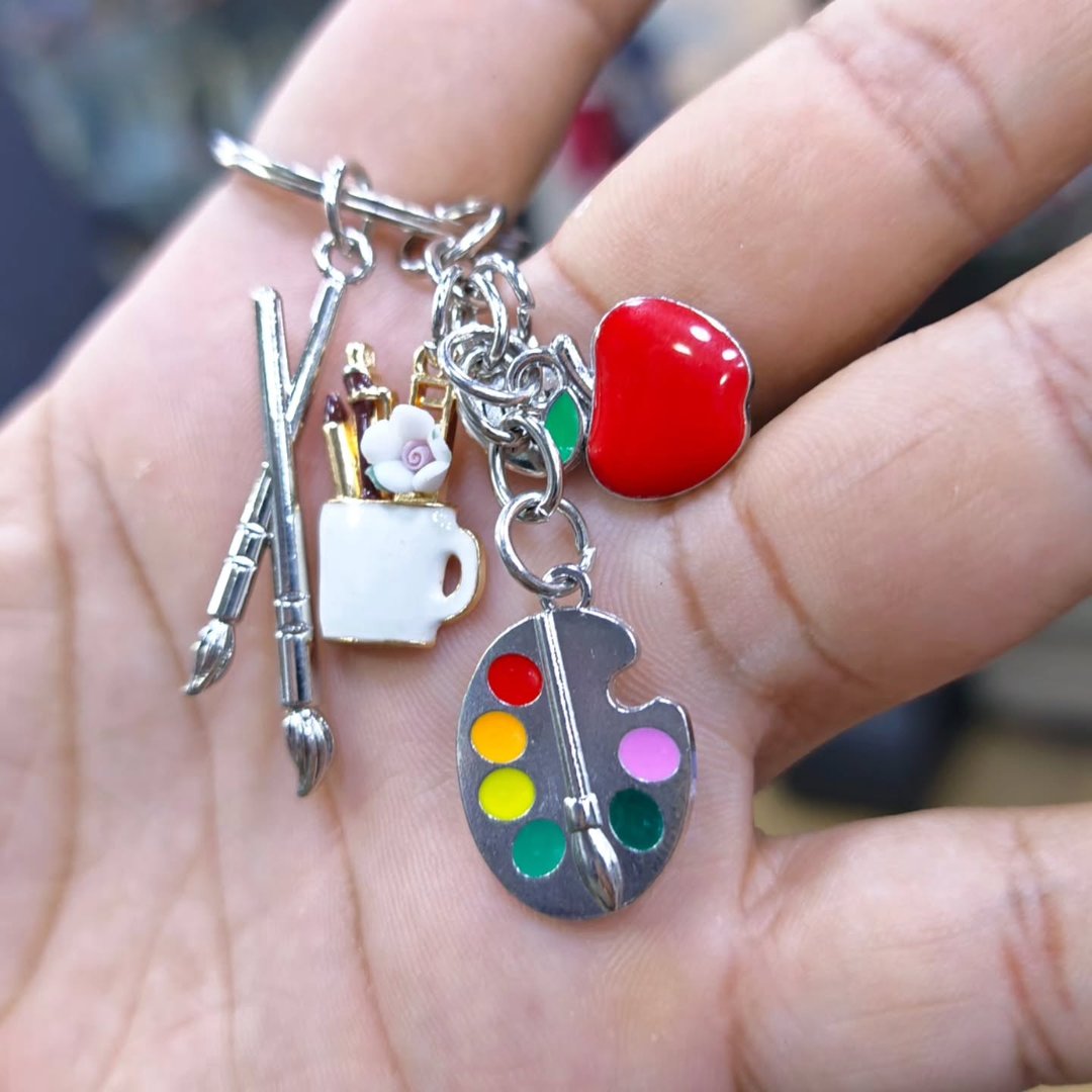 Painting Keychain - Keychain