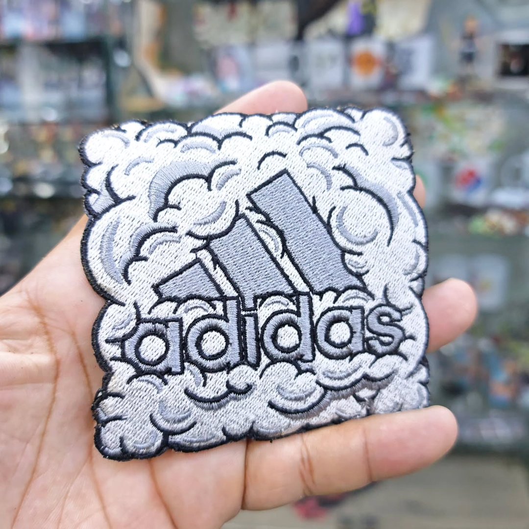 Embroidered Patch Adidas 95 x 95 MM - Embroidered Patch