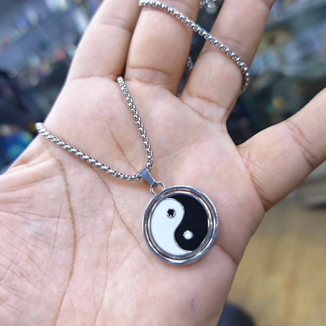 Yin Yang Necklace - Necklace