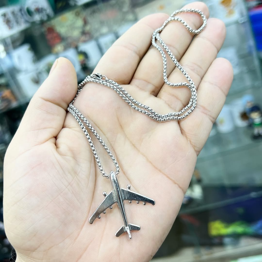 Airplane Necklace #99 - Necklace