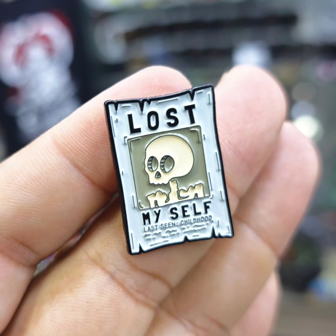 Lost My Self Pins - Metal Pins