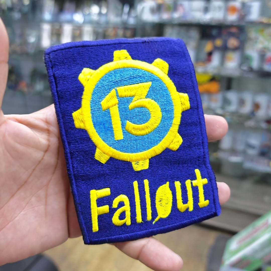 Embroidered Patch Fallout 13 130 x 90 MM - Embroidered Patch