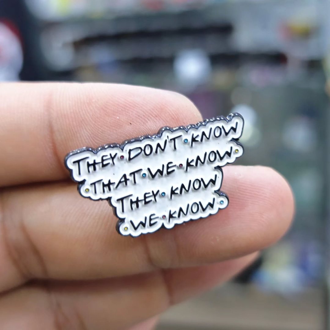 Im Not Crazy My Reality Pins - Metal Pins