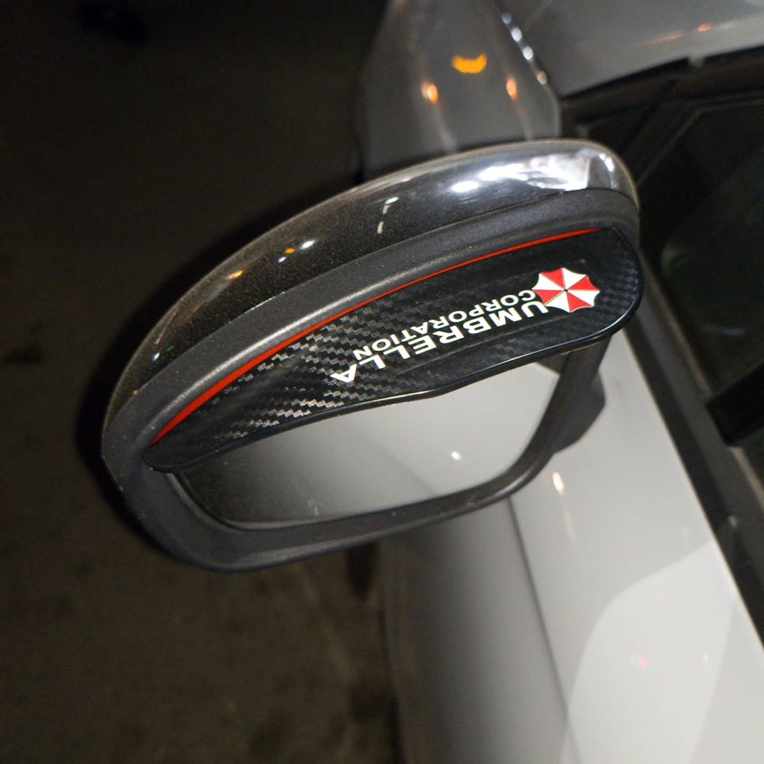 Resident Evil Umbrella Corporation Rearview Mirror Rain Cover - Other